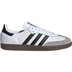 44 - Unisex Schuhe Adidas Samba OG - Cloud White/Core Black/Clear Granite