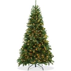 Interior Details Casafield Lighted Green Christmas Tree 87"