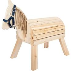 Compact Wooden Horse