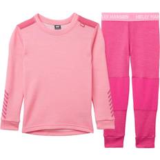 Superundertøy Helly Hansen Kid's LIFA Merino Wool Base Layer Set - Lady Of The Dragon