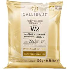 Callebaut Hvid Chokolade W2 28% 400g 1pack