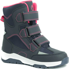 Polyester Winter Shoes Children's Shoes Trollkids Kid's Lofoten Winter Boots - Navy/Pink