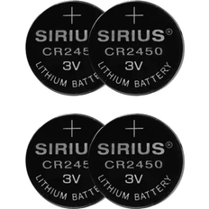 Cr2450 Sirius CR2450 Compatible 4-pack