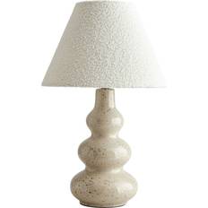 Decotique Pebble Natural/White Table Lamp 60cm