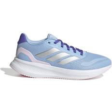 Textile Chaussures de course Adidas Runfalcon 5 Enfants - Glow Blue/Silver Metallic/Clear Pink