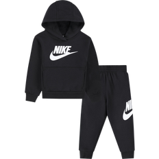 Nike Babies Children's Clothing Nike Toddler Sportswear Club Fleece Hoodie Set - Black (76L135-023)