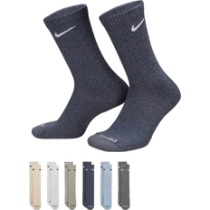 Plus size junior clothing NIKE Everyday Plus Cushioned Training Crew Socks 6-pack - Multi-Colour (SX6897-901)