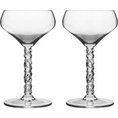 Orrefors Carat Champagne Glass 25cl 2pcs