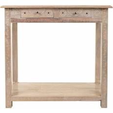 Alexandra House Living Entrance White Nature Sängbord 40x76cm