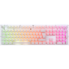 Cherry MX Silent Red - Tenkeyless (TKL) Tastaturer Ducky ONE 3 Aura White RGB Cherry MX Silent Red (Nordic)