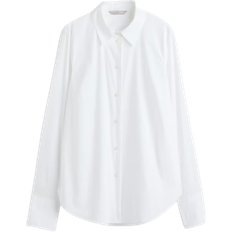 H&M Cotton Blend Blouse - White