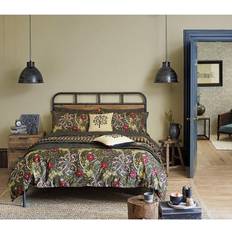 Morris & Co Seaweed Duvet Cover Black (260x220cm)