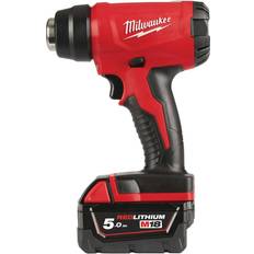 Milwaukee Pistolets Thermiques Milwaukee Décapeur Thermique M18 18V 2 Batteries 5.0Ah 1 Chargeur 80 Min BHG-502C 4933459772