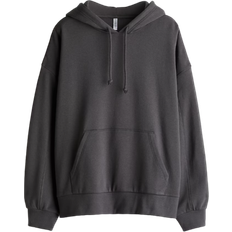 H&M Clothing H&M Oversized Hoodie - Dark Grey