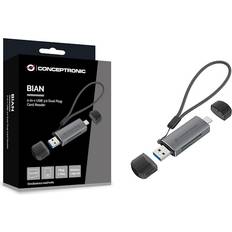 SD - USB-C Hukommelseskortlæser Conceptronic BIAN05G