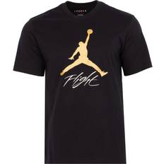 Nike Jordan Jumpman Flight Men's T-shirt - Black/Metallic Gold