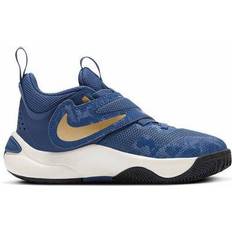 Basketballsko Nike Team Hustle D 11 PSV - Mystic Navy/Pale Ivory/Metallic Gold/Black