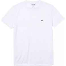 White T-shirts Lacoste Men's Pima T-shirt - White