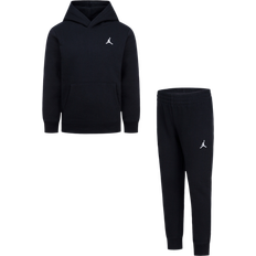 Boys Tracksuits Children's Clothing Nike Little Kid's Jordan MJ Brooklyn Fleece Pullover Hoodie Set - Black (85D326-023)