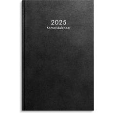 Kontorskalender Burde Office Calendar Black 2025