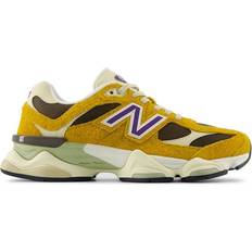 Women - Yellow Shoes New Balance 9060 - Butterscotch/Dark Mushroom/Concord Grape