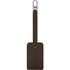 Silver Adresslappar Meid GeoTravel Luggage Tag - Brown/Silver