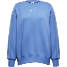 Nike crew neck Nike Sportswear Phoenix Fleece Women's Oversized Crew Neck Sweatshirt - Royal Pulse/Sail