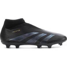 adidas Predator League Laceless Firm Ground - Core Black/Carbon/Gold Metallic