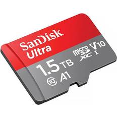 SanDisk 1.5 TB Hukommelseskort SanDisk Ultra MicroSDXC Class 10 UHS-I U1 V10 A1 150MB/s 1.5TB