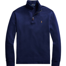 Polo ralph lauren quarter zip jumper Polo Ralph Lauren Estate Rib Quarter Zip Pullover - Cruise Navy