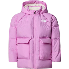 Padded Outerwear The North Face Kid's Down Fleece-Lined Parka - Dragonfruit (NF0A88VF-1I8)