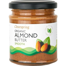 Europa Pålegg og syltetøy Clearspring Organic Almond Butter Smooth 170g 1pakk