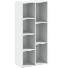 vidaXL 852789 White Bokhylla 105cm