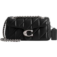 Coach Femme Sacs bandoulière Coach Tabby Shoulder Bag 20 With Quilting - Novelty Leather/Silver/Black