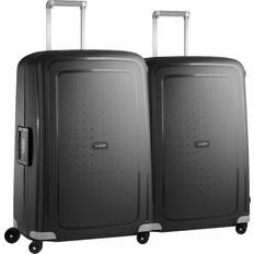 Samsonite Wielen Koffersets Samsonite S'Cure Spinner 75cm Black Duo Kofferset