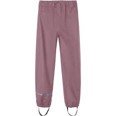 Bretelles Pantalons de Pluie Name It Pantalon Fonctionnel - Gris Argenté/Mauve