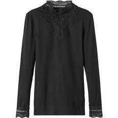 Mädchen T-Shirts Name It X-Slim Fit Long Sleeved Top - Black (13211692)