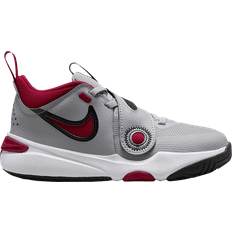 Nike Team Hustle D 11 PSV - Cement Grey/Black/White/Gym Red