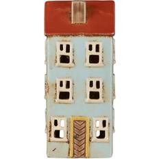 Ceramic House  Light Blue