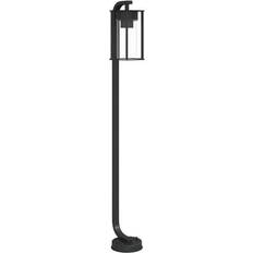 Acciaio inossidabile Lampade da Terra vidaXL 4006347 Black Floor Lamp 100cm