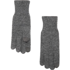 Acrylic Gloves Mango Beatriz Knit Gloves - Medium Heather Grey