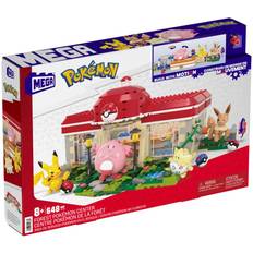 Plastic Blocks Mega Forest Pokemon Center 648 Pieces