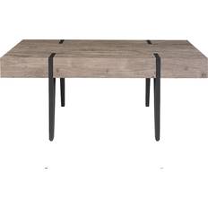 Beliani Adena Brown/Black Coffee Table 60x100cm