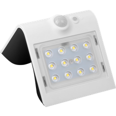 Led outdoor solar Shada Solar LED Outdoor White Väggarmatur