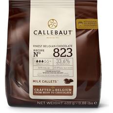 Callebaut Finest Belgian Milk Chocolate Callets Recipe N° 823 400g