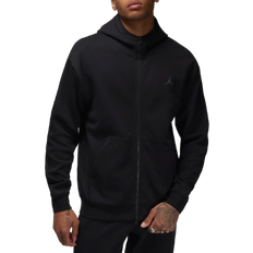 Nike Jordan Sport Hoop Fleece Men's Dri-FIT Full-Zip Hoodie - Black/Dark Shadow