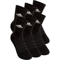 Adidas L Calzini Adidas Sportswear Cushioned Crew Socks 6-pack - Black