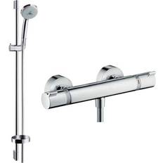 Brusesæt - Termostat Brusersæt & Håndbrusere Hansgrohe Croma 100 (27085000) Krom