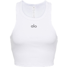 Women - XS Tank Tops Alo Aspire Tank Top - White/Black