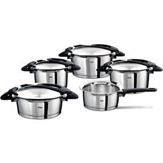 Töpfe & Pfannen Fissler Intensa Set mit Klappe 5 teile